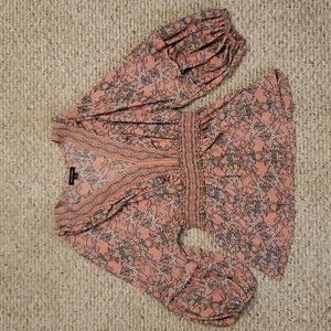 New Max Edition 3/4 sleeve Boho Blouse, Medium